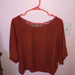 Charlotte Russe orange top